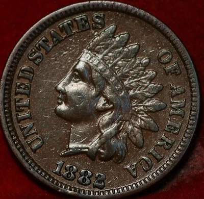 1882 Philadelphia Mint Indian Head Cent - Image 1 of 2