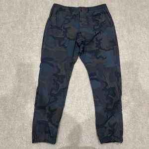 Nike Men's Size 2XL Blue Camo Woven Jogger Pants 716428-010 - Picture 1 of 13