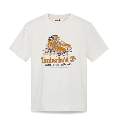 Timberland Round Neck Short Sleeve Outdoor Breathable T-Shirt - Image 1 of 4
