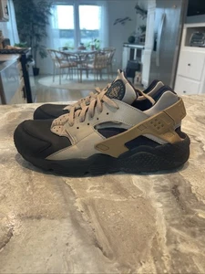 Nike Air Huarache Run LE Toadstool Brown Beige Black Men’s Retro Size 11.5 - Picture 1 of 10