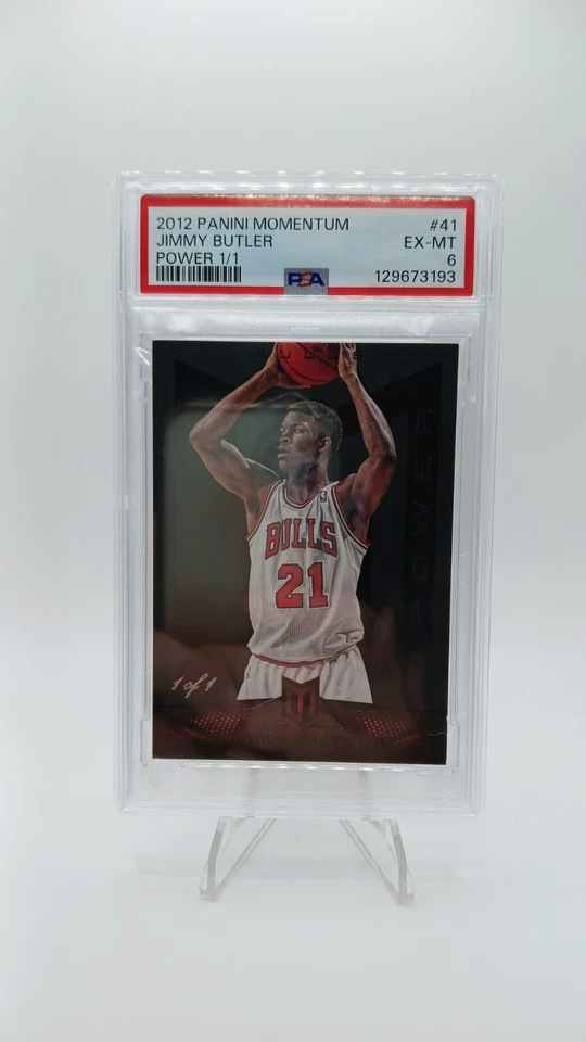 2012 Panini Momentum Jimmy Butler Power 1/1 One Of One #41 - Image 1 of 2