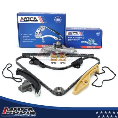 Timing Chain Kit Water Pump for 11-12 Ford Edge Explorer Lincoln MKT MKX V6 - Image 1 of 4