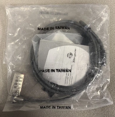 Lot of 17 Targus Notebook Security DEFCON Combo Cable Lock PA410S-1 - Image 1 of 3