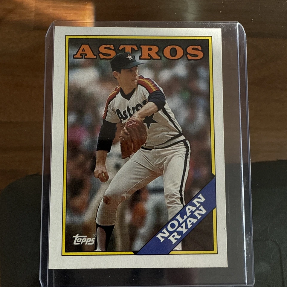 1988 Topps Нолан Райан No250 ультра РЕДКАЯ КАК НОВАЯ - Изображение 1 из 4