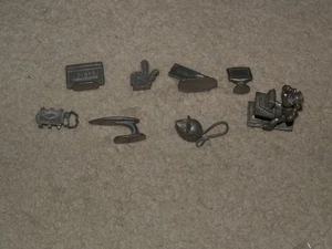 Juego de mesa Monopoly edición .Com - Juego de 8 figuras de peltre solamente - Imagen 1 de 2