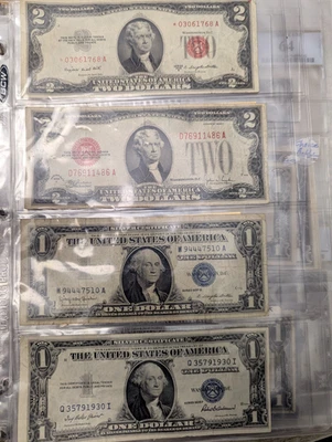 Antique US Bank Note Collection (rare Star Note) - Image 1 of 4