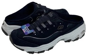 Zapatos sin cordones Skechers D'Lites para mujer 11 resistentes azules blancos nuevos con etiquetas - Imagen 1 de 8