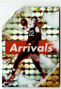 2025 Topps Finest NBA A-12 Kyle Filipowski Rookie Arrivals Gold Refractor 37/50 - Bild 1 von 2