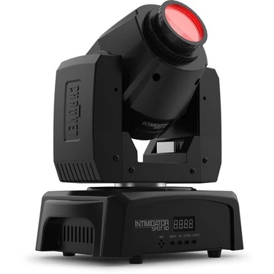 PAIR of Chauvet DJ Intimidator Spot 110 LED Moving Head Gobo Fx Lighting Black - Image 1 of 4
