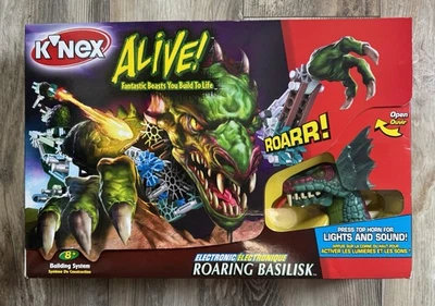 K’NEX Alive Roaring Basilisk Fantastic Beasts Lights & Sound Build To Life NEW!! - Image 1 of 4