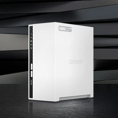 QNAP TS-233 Compact 2-Bay NAS Network Attached Storage Server Diskless - Image 1 of 4