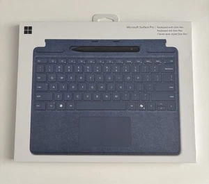 Microsoft Surface Pro Keyboard Saphir With Slim Pen NEU & OVP - Bild 1 von 3