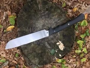 22" HERRAMIENTA D2 HECHA A MANO PERSONALIZADA ACERO ESPADA DE CAZA ESPIGA COMPLETA CUCHILLO BOWIE - Imagen 1 de 3