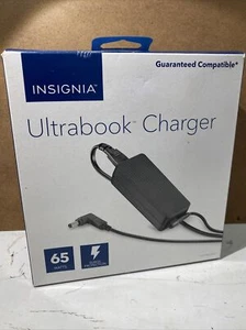 Insignia 65 W Charger for Select Laptops & Ultrabooks - Black 10 ft. Cable - Picture 1 of 4