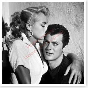 Actor Tony Curtis And Actress Janet Leigh Silver Halide Photo - Picture 1 of 1
