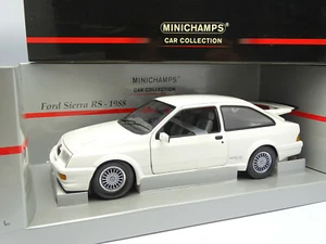 MINICHAMPS 1/18 - FORD SIERRA RS 1988 BIANCA RHD - Foto 1 di 1