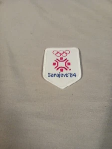 Vintage SARAJEVO '84 Olympics Embroidered Patch - Collectible Memorabilia unbenutzt - Bild 1 von 3