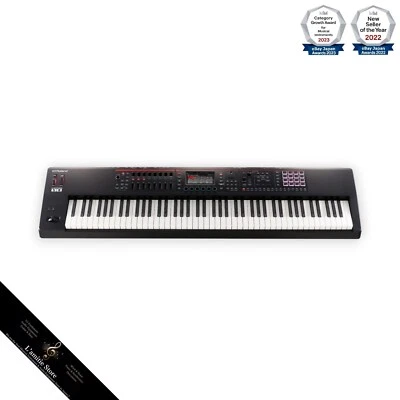 Roland FANTOM-08 Music Workstation Synthesizer 88 Keyboard FANTOM08 Japan Black - Image 1 of 4