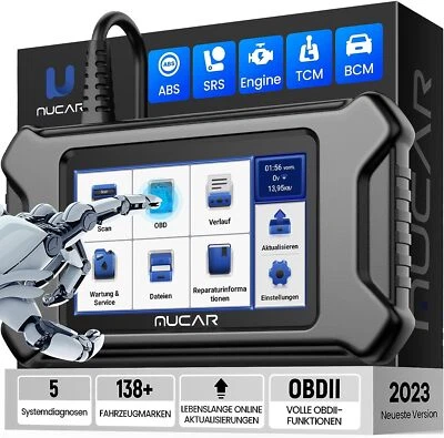 MUCAR CS5 Profi KFZ OBD2 Diagnosegerät Scanner Autovin Fehlerauslesegerät 2024 - Bild 1 von 4