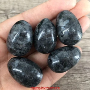 5pcs Natural Mini spectrolite Egg Quartz Crystal Mineral Samples Decor Healing - Imagen 1 de 12