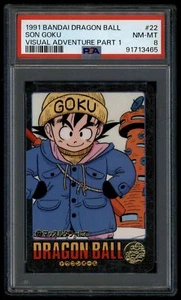 Dragon Ball Japanese Visual Adventure 1 22 Son Goku 1991 PSA 8 91713465 - Picture 1 of 2