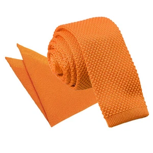Juego de pañuelos ajustados de punto mandarina liso liso para hombre de DQT - Imagen 1 de 1
