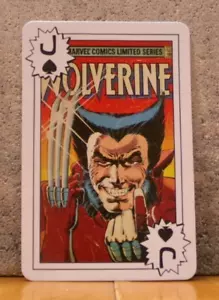 THE WOLVERINE J OF SPADES UNIVERSAL STUDIOS MARVEL COMICS TRADING SPIELKARTE - Bild 1 von 2