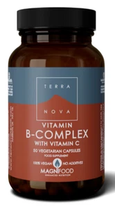 Terranova B-Komplex mit Vitamin C - 50 Kapseln - Bild 1 von 4