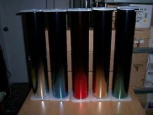 30"x1' Roll of Reflective Gold Black Top Fader Double Tone Window Tint/Film DIY - Bild 1 von 3
