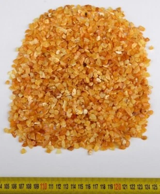 Baltic Amber Polished Drilled Loose Beads - 100 pcs - Butterscotch Color - Image 1 of 2