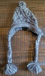 HDKUW Hunde Wintermütze schwarz und grau Strick Größe M - Bild 1 von 17