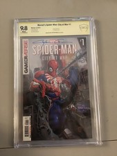 SPIDER-MAN CITY AT WAR 1 CBCS SS 9.8 CLAYTON CRAIN MARY JANE BLACK CAT SIGNED