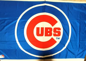 MLB Chicago Cubs - Bandiera da esterno Deluxe 3' x 5', nuova - Foto 1 di 3