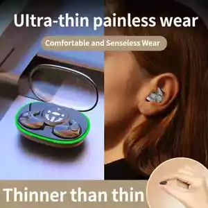 MINI Earbuds Sleep Bluetooth 5.3 Headset Invisible Wireless Earbuds TWS Earphone - Picture 1 of 7
