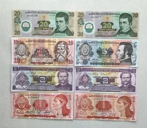 Honduras 1984 ~2010 20 Lempira(Polymer),10 Lempira,5 Lempira,2 Lempira,Lempira L - Bild 1 von 2