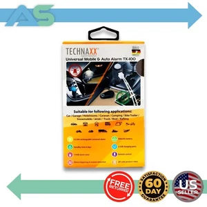 Technaxx TX-100 Remote Control Battery Universal Mobile & Auto Alarm - Picture 1 of 8