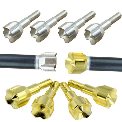 Archery 12pcs Hammer Arrowheads 100/125gr Broadheads Screw In Points Bow Target - Image 1 of 4