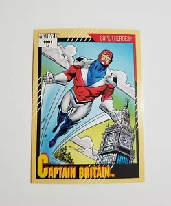 1991 Marvel Impel Super Heroes Captain Britain Trading Card #12 - Picture 1 of 2