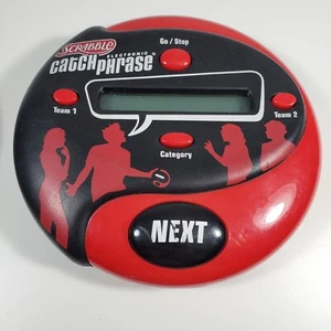 Catch Phrase Scrabble Electronic Handheld Game 2004 Hasbro Red Version Working - Picture 1 of 4