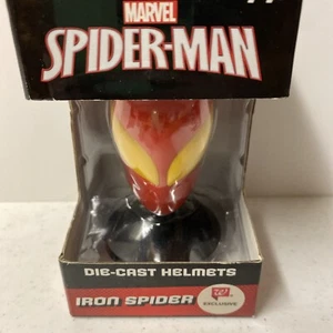 Marvel Legends Avengers Spiderman DieCast Iron Spider Helmet New - Picture 1 of 2