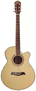 Guitarra Eléctrica Acústica Oscar Schmidt Modelo OG10CEN Acabado de Brillo Natural - NUEVA - Imagen 1 de 5
