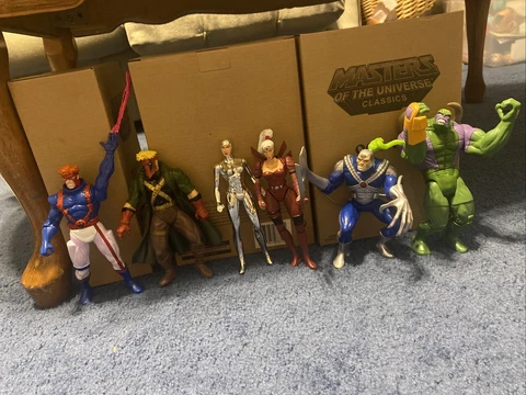 JIM LEES WILD CATS ACTION FIGURES LOOSE INCOMPLETE - See Description Cover