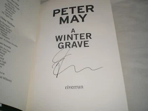 PETER MAY - A Winter Grave SIGNED 1/1 Hb - 2023 - stand alone thriller - Picture 1 of 2