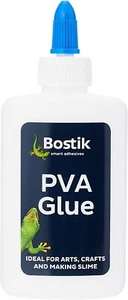 2 x colla PVA Bostik, colla senza solventi per arti e mestieri, trasparente asciuga, 118 ml - Foto 1 di 3