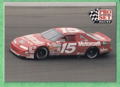 1991 Pro Set Racing #42 Morgan Shepherd Car 15 Motorcraft NASCAR - Image 1 of 2