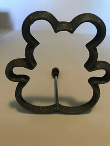 Teddy Bear Pancake/Egg Ring Mold -  Vintage -  Breakfast Tool  - Metal  - Picture 1 of 4