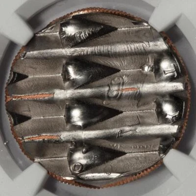 NGC BU Waffle Mint Cancelled Kennedy Half Dollar Dated "00" Unique - Image 1 of 4