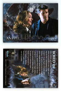 Boxed In #13 Angel Season 1  Inkworks 2000 Trading Card