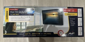 AVF Super Slim Flat TV Mount + Tilt 32"-100" (JML8451) - NEW - Picture 1 of 4