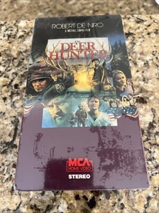 THE DEER HUNTER - Robert De Niro 1989 MCA Watermarked FACTORY SEALED 2 VHS SET - Picture 1 of 5